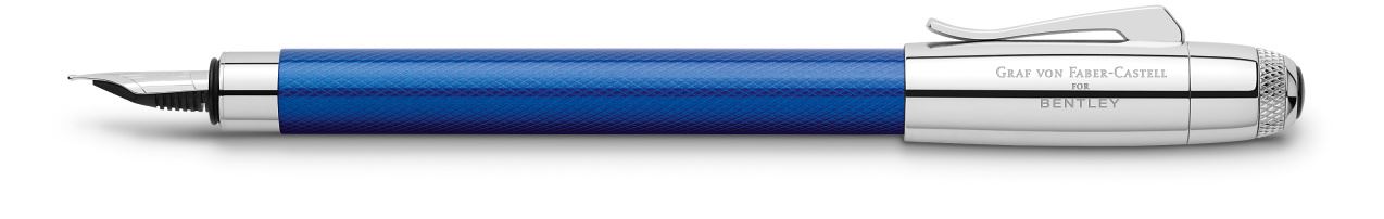 Graf-von-Faber-Castell - Fountain pen Bentley Sequin Blue F
