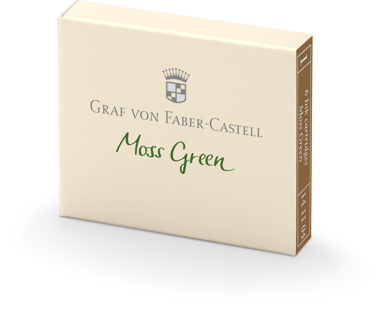 Graf-von-Faber-Castell - 6 ink cartridges, Moss Green