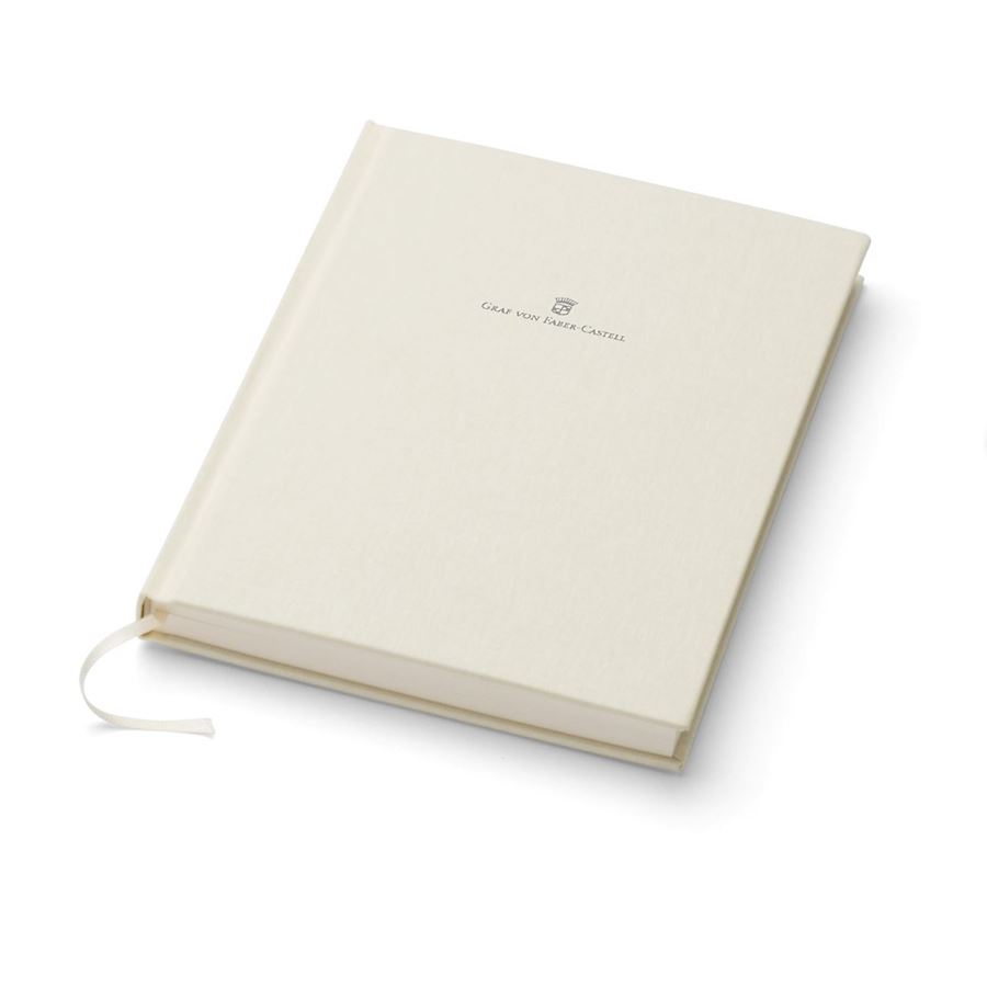 Graf-von-Faber-Castell - Notebook with linen cover A5 Chamois