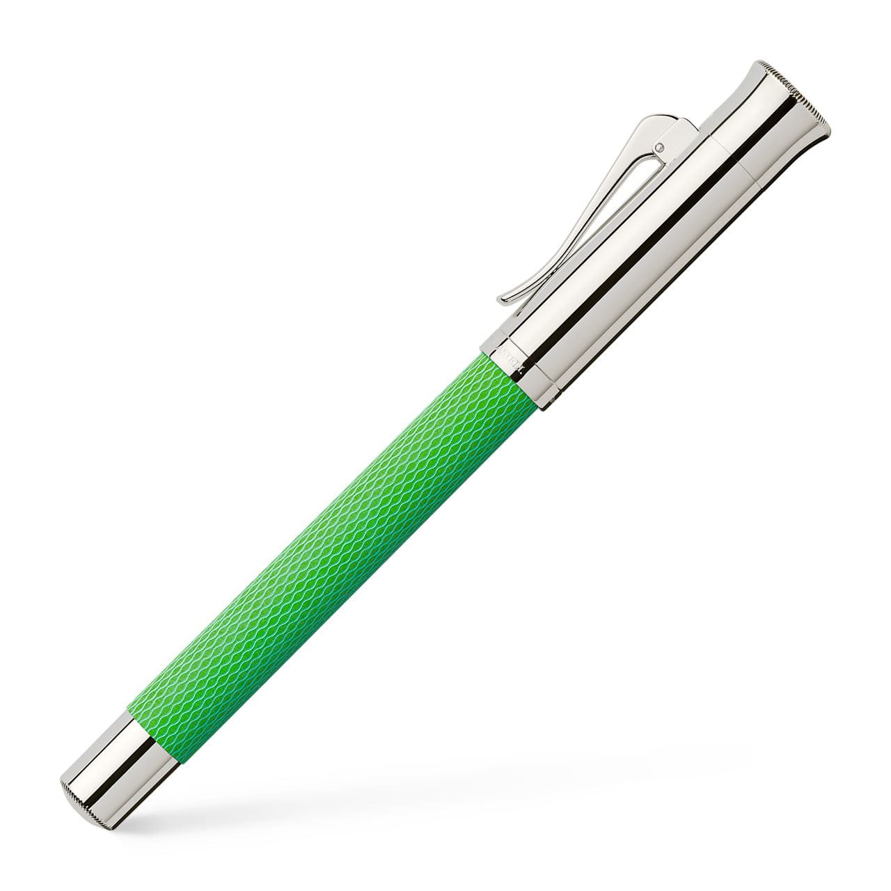 Graf-von-Faber-Castell - Fountain pen Guilloche Viper Green M