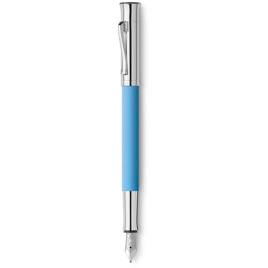 Graf-von-Faber-Castell - Fountain pen Guilloche Gulf Blue M