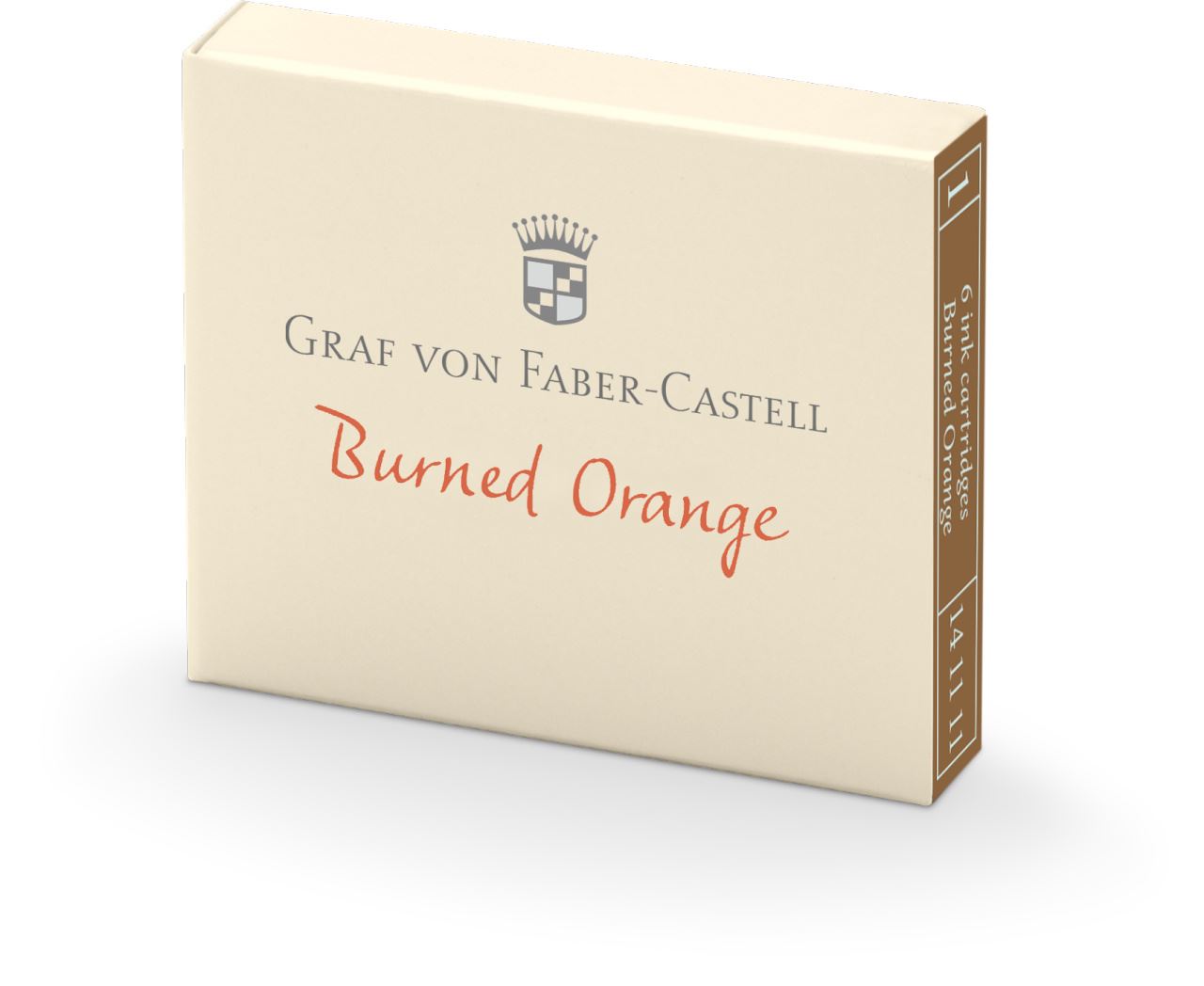 Graf-von-Faber-Castell - 6 ink cartridges, Burned Orange