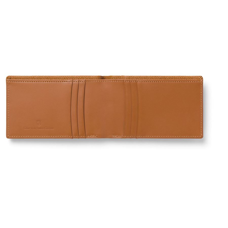 Graf-von-Faber-Castell - Credit card case Epsom small, Cognac