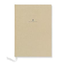 Graf-von-Faber-Castell - Notebook with linen cover A4 Golden brown