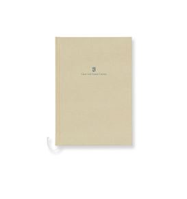 Graf-von-Faber-Castell - Notebook with linen cover A5 Golden brown